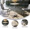 Flash Furniture Round Pub Table w/2 Clmns, Rnd, Wood, Al Base, 24", Wood Top, Wood Grain XA-24-COTA-GG - alternate 7